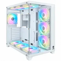 Gabinete Gamer Sate K899 ATX 10 Cooler Branco
