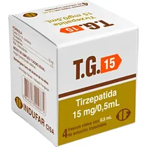 Tirzepatida TG 15MG 4 Viales