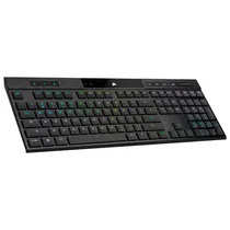 Teclado Corsair K100 Air RGB Mechan Wireless Preto