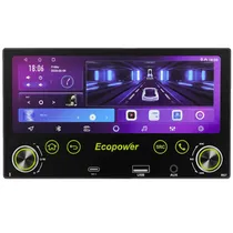 Toque USB Ecopower EP-7002 6.9" Touch/ USB/ Auxiliar/ Bluetooth/ App
