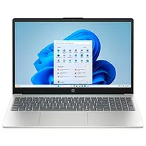 Notebook HP 15-FC0025WM AMD Ryzen 5 7520U Tela Touch Full HD 15.6" / 8GB de Ram / 1TB SSD / WIN11HOME - Prata (Inglês)