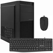 PC Montado Intel Core i3 3220 de 3.36GHZ / 8GB de Ram / 240GB SSD + Mouse + Teclado - Preto