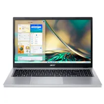 Notebook Acer Aspire 3 A315-24PT-R8W1, AMD Ryzen 3 7320U 2.40HZ (4.10GHZ), 8GB Ram, 128GB SSD, Tela 15.6" Touch Full HD (1920 X 1080), Windows 11 Home , Inglês, Pure Prata