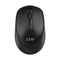 Mouse Wireless Dpi Luo LU-3051 / 2.4GHZ / USB - Preto