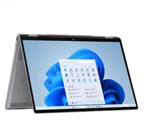 Notebook HP Omnibook X Flip 16-BE0005CL, AMD Ryzen 5 220 3.20GHZ (4.90GHZ), 8GB Ram, 512GB SSD, Tela 16" Touch 360° 2K (1920 X 1200) Ips, Windows 11 Home, Inglês, Prata