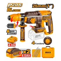 Martelete Ingco CRHLI202689 – 26MM / Mandril Cambiável