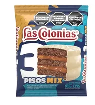 Alfajor Las Colonias Chocolate Blanco Pisos Mix 65G 8742*