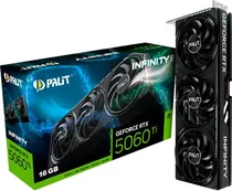 Placa Video Palit RTX5060 Ti Infinity 3 16GB/GDDR7/2572MHZ/3FAN NE7506T019T1-GB2061S
