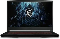 Notebook MSI GF63 11SC-693US i5-11400H GTX1650 4GB 8GB/256GB 15.6" - Preto