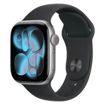 Apple Watch Serie 11 46MM MEV04AM/A Space Gray Black Sport Band s/M