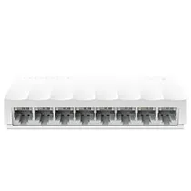 Hub Switch TP-Link LS1008 8 Portas - Branco (10/100MBPS)