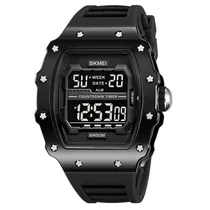 Relógio Masculino Digital Skmei 2296 BKBK Preto