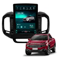 Multimidia/ Multimedia/ Stereo PNT Vertical/ Tesla 9.7" And 14 Fiat Toro (2019-) 6GB/ 128GB+4G Octacore Carplay+And Auto