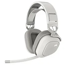 Headset Gamer Corsair HS80 RGB / Wireless - Branco / Cinza (CA-9011236-Na)