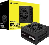 Fonte Corsair ATX 750W RM750E 80PLUS Full Modular Cybenetics Gold CP-9020295-Na