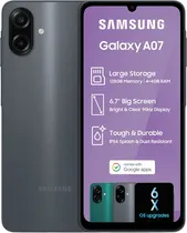Celular Samsung A07 SM-A075M/DS 128GB/4GB Ram Black 1GTA.PY-Ar-Uy