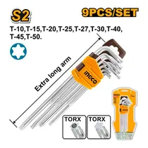 Jogo de Chaves Torx Ingco HHK13092 – 9 Peças
