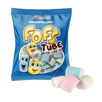 Dulce Marshmallows Florestal Fofs Tube Vainilla 220G 021861*