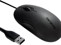 Mouse Targus AMU80US 3 Botones 1000 Dpi Negro Mate
