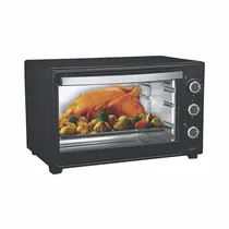 Megastar Horno Electrico HA602 60L 220V-50HZ Negro/Plata
