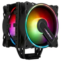 Cooler Cpu Abkoncore T404B Hurricane Dual RGB BLK