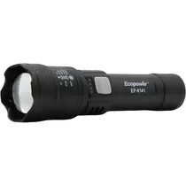 Ecopower Linterna EP-8141 Recargable 800LUM Negro