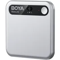 Gravador de Voz Boya Notra Ai Note Taker de 64GB com Bluetooth - Prata