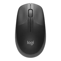 Mouse Sem Fio Logitech M190 910-005902 1000DPI/3 Botões - Black/Gray
