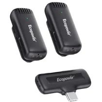 Micrófono Ecopower EP-M096 Duo Wireless Tipo-C