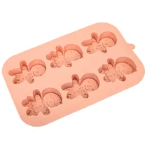 Forma Silicone Biscoitos - Boneco Gengibre