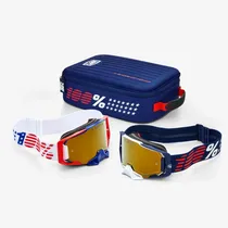 Oculos True Gold Mirror Con Estuche para Gafas