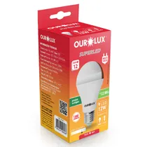 Lâmpada Superled Ourolux 6500K 6W Bivolt Branca