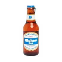 Cerveza Española Mahou Sin Alcohol 250ML Botella 011181*