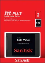 SSD 2TB 2.5" Sandisk Plus G28 SATA 545-515MB/s SDSSDA-2T00-G28