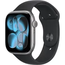 Apple Watch Série 11 46MM MEV44LW/A GPS M/L - Space Gray Pulseira Sport (Caixa Feia)