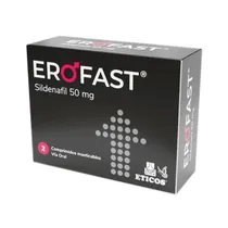 Comprimidos Erosfast Sildenafil 50MG