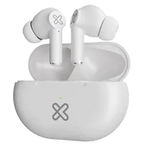 Fone de Ouvido Klip Xtreme Buds-Fi KTE-015WH - Bluetooth - À Prova D'Água - Branco