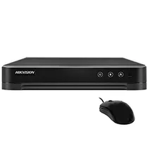 CCTV de Vigilância DVR Hikvision DS-7204HGHI-M1 Turbo HD 7200S 4CH / 1080P - Preto + Mouse