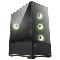 Gabinete Gamer MSI Mag Pano 110R PZ Micro ATX / 4 Cooler / Argb - Preto