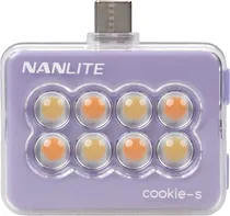 Mini LED Nanlite Cookie-s (Lavender)