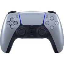 Controle Sony Playstation 5 PS5 Dualsense CFI-ZCT1W Sem Fio, USB-C, Original, Sterling Silver