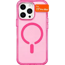 Estojo Protetor Peining Sparkle CPJ2-2 Magsafe para iPhone 17 Pro Max - Rosa