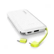 A'Gold Pro Cargador Portatil PN-951A 10000MAH (Anatel) Blanco