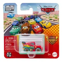 Carrito Mattel Mini Racers Disney Pixar Cars - Lightning Mcqueen (JJW47)