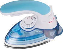 Plancha A Vapor Mega Star p/Viaje PA230 800W White/Blue