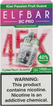 Vape Descartável Elf Bar BC Pro Kiwi Passion Fruit Guava 45000 Puffs