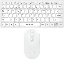 Kit Teclado+Mouse Wireless FTX GK03 White Español