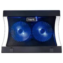 Cooler para Notebook Havit HV-F2051 17" LED Azul - Preto