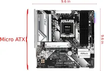 Placa Mãe AMD AM5 Asrock A620M Pro RS Wifi DDR5 OEM