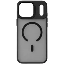 Capinha para iPhone 17 Pro Max Magsafe 3IN1 - Preto/Transparente